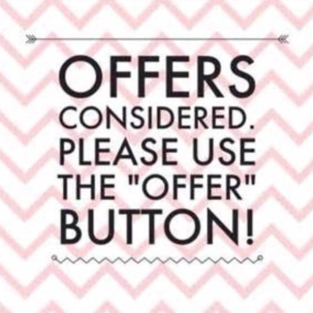 Reasonable offers considered ✨